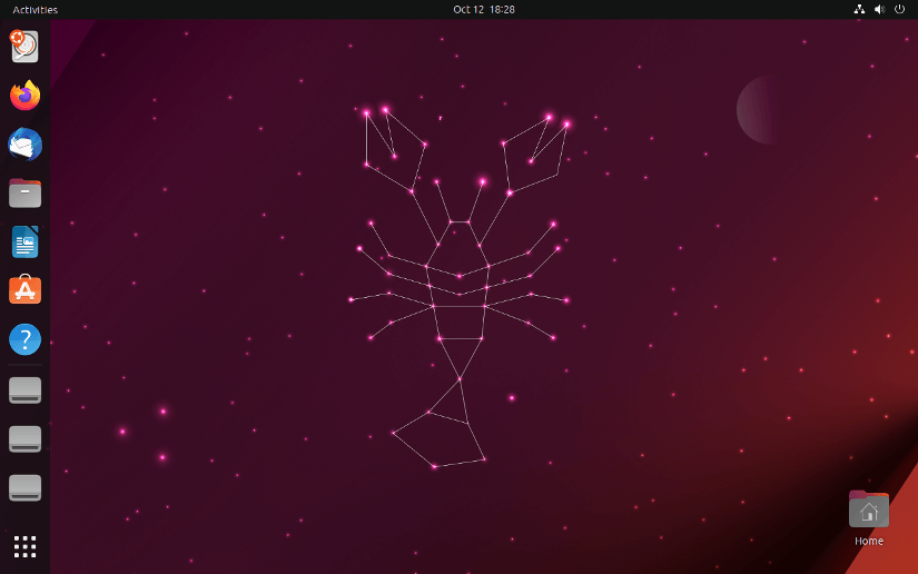 ubuntu interface