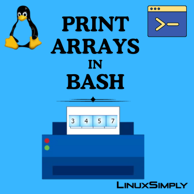 bash print array