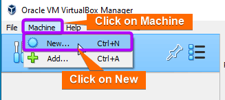 create new VM