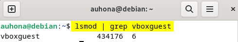Verify the installation.