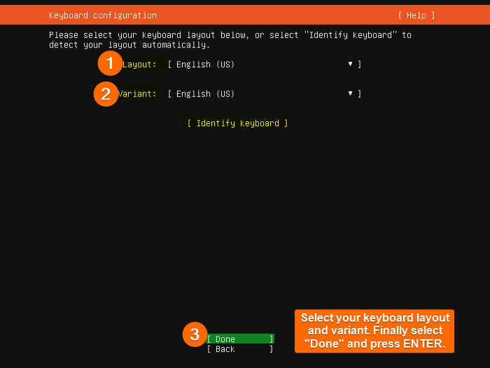 Configure your keyboard