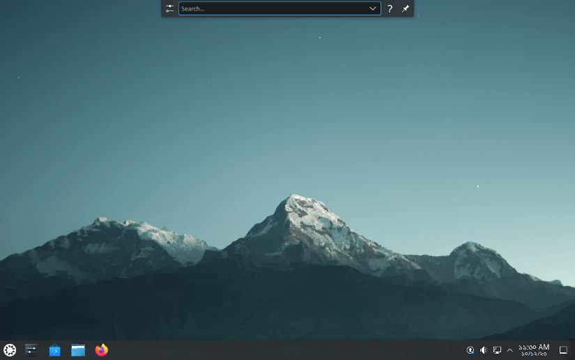  Kubuntu Home page 
