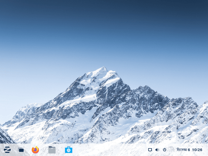 Zorin OS desktop