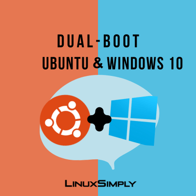 Dual boot ubuntu and windows 10.