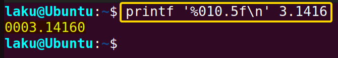 Formatting floating point numbers by adding leading and tailing zeros