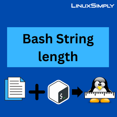 Find the length of a string in bash