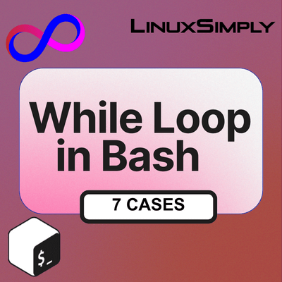 while loop in bash