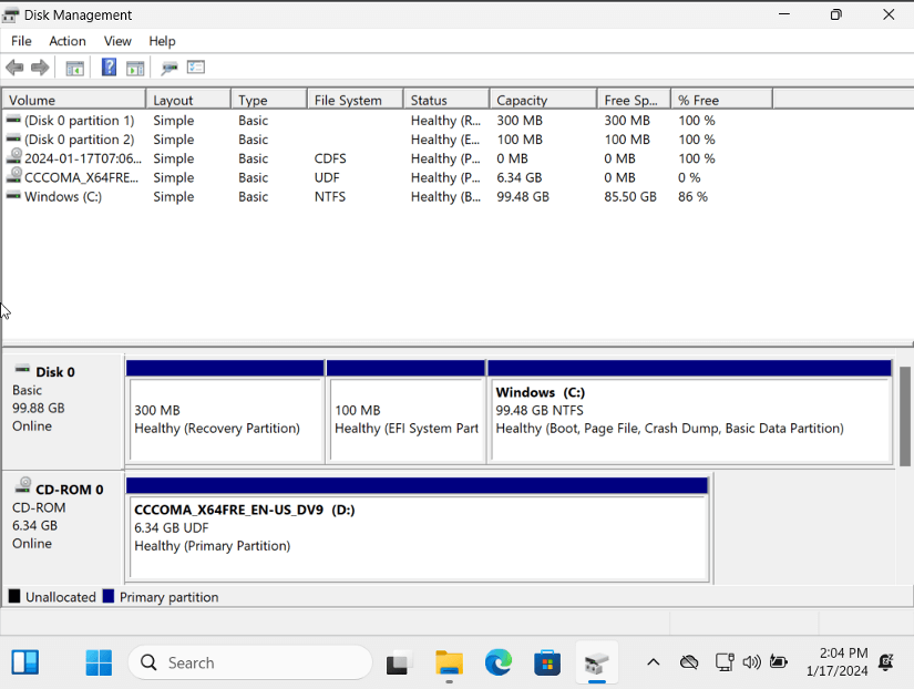 disk management in windows