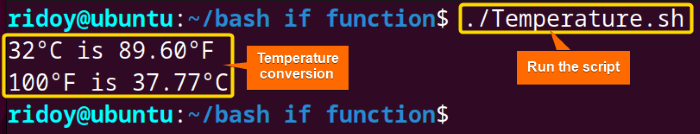 convert temperature between Celsius (°C) and Fahrenheit (°F) scales