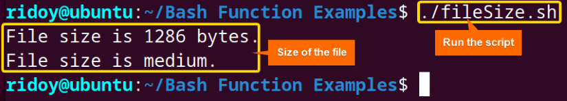 check file size checker