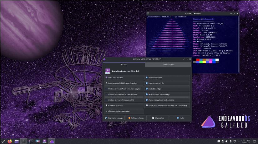 endeavour OS