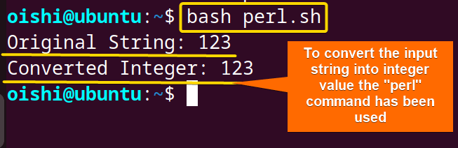 Converting the string into integer