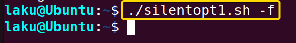 Enabling silent error handing mode of getopts in Bash