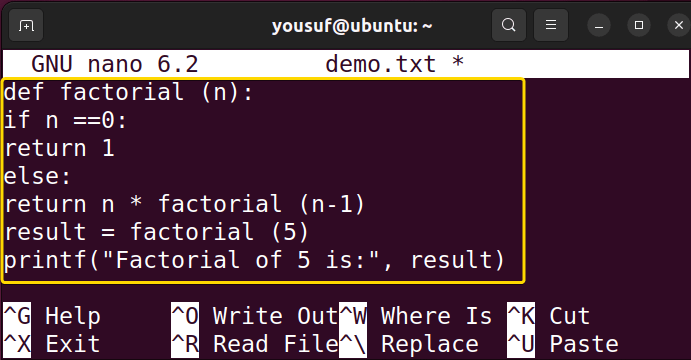 16-Text file with Python code