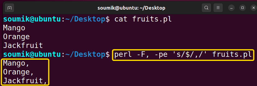 Separating records by comma